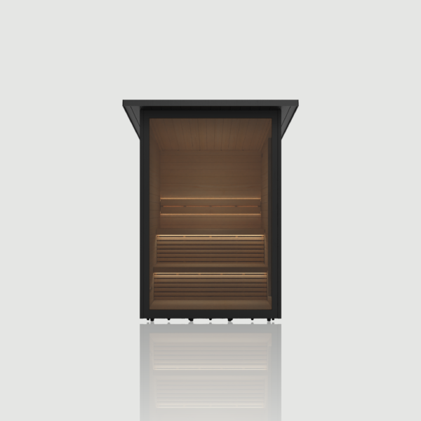 Cabin Sauna 4-6 person garden cabin sauna in Nero black